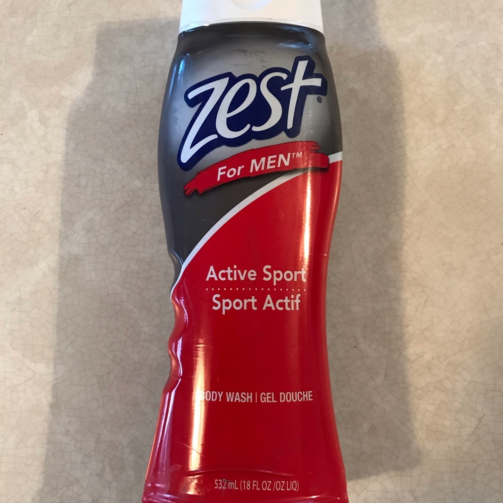 Zest Active Sport Body Wash Shower Gel Soap For Men NEW